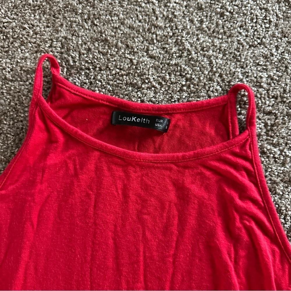 Red Tank Top - Picture 2 of 3